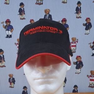 Terminator 3 Rise of the Machines 2003 offical licensed movie promo pull tab hat